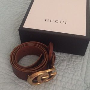 Brand new authentic double GG Gucci belt.